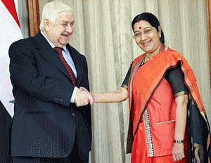 India, Syria hold talks on situation in the war-torn country