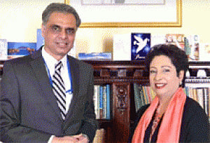 India's new UN envoy meets his Pakistani counterpart