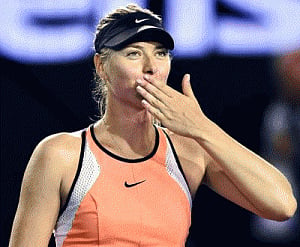 Sharapova sails into Australian Open third round