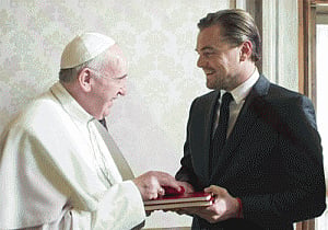 Meeting Pope 'was great,' says leonardo DiCaprio