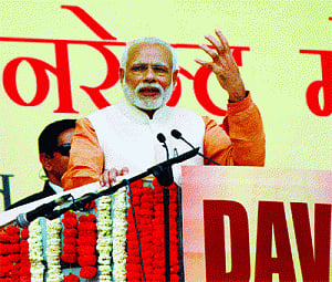 World slipping, India growing: PM