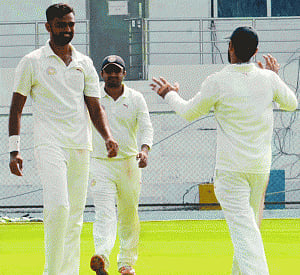 Saurashtra enter Ranji Final in style