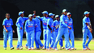 Indian eves thrash lanka