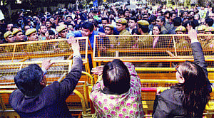 City witnesses several protests;scribes for action against attackers