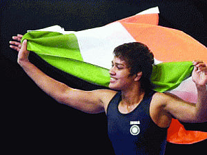 Nine medals for Indian grapplers
