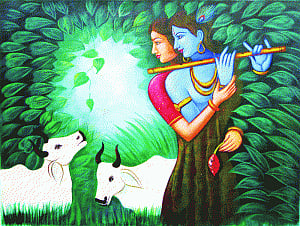 Radha's role in Krishna cult