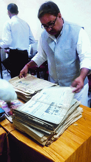 The Pioneer was Gumnami Baba's favourite daily