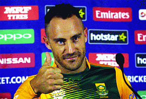 We can be champions: Faf