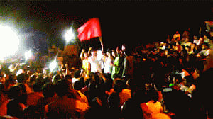 Umar, Anirban walk free on bail