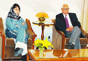 Mehbooba set to be J&K CM