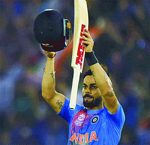 Dazzling Kohli steers India into semis