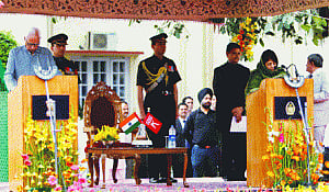 Mehbooba is J&K's 1st woman CM