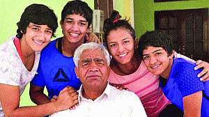 First Family of woman wrestling