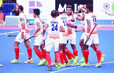 After scare India wins