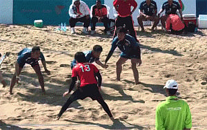 National Beach Kabaddi championships in Vizag from Apr 16