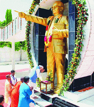 Cong undermined Ambedkar's legacy: PM