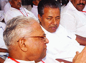 Row over Pinarayi 'dig' at VS set to dog CPM in polls