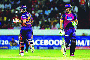 Dhoni's Pune finally scores a win