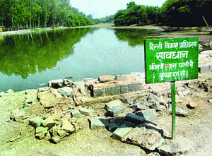 Dying water bodies major concern for Capital