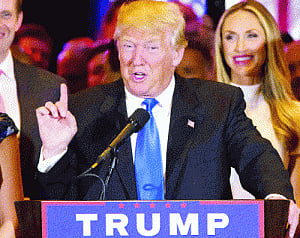 I'm not stupid, Trump tells Cameron