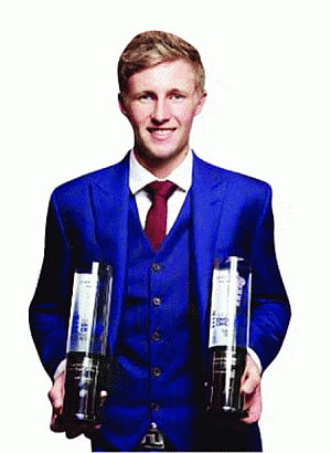 Triple delight for Root