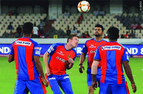 Knights await roaring lions