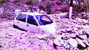 Flash flood: One swept away, 3 missing in Doon