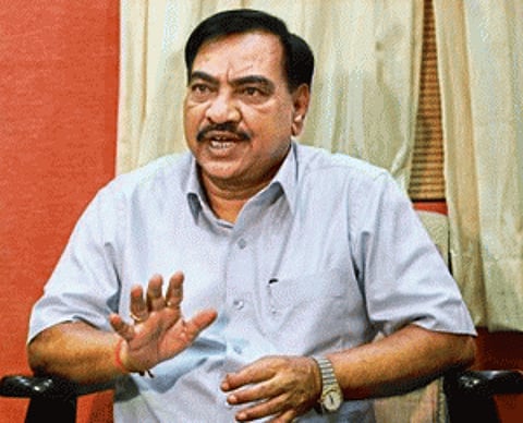 Cong, AAP demand high level probe against Khadse