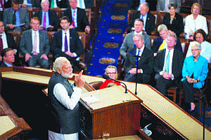 Modi gets US Congress charged up