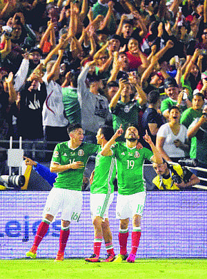 Uruguay crash out as Mexico, Venezuela advance