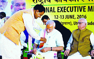 High on poll gains, BJP plans ahead