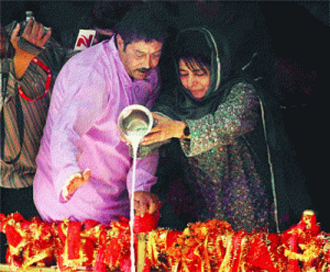 Sweet homecoming for Kashmiri Pandits