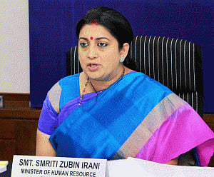 Bihar minister calls Irani 'dear', sparks war of words