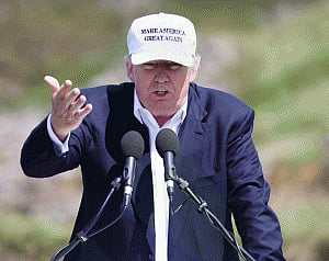 Trump rakes up Clinton's Indian donations issue