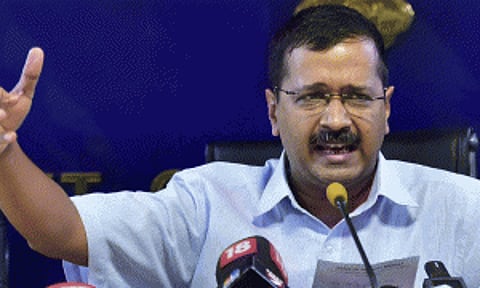 Kejriwal slams Goa CM for defending bribe-accused kin