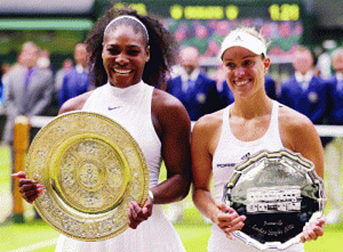 Serena is 22 at 34