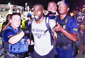 Black lives Matter activist held