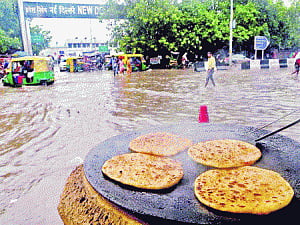 Enjoy rain but be cautious