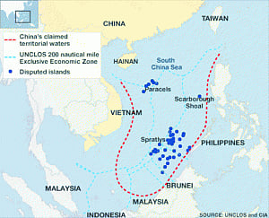 Hague tribunal leaves China at sea over SCS