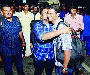 Keralites happy to be back home