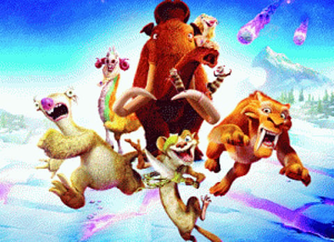 Cute mammoth journey