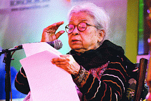 Mahasweta Devi used pen to break caste barriers