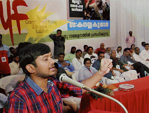 Donald Trump, Modi speaking in one language: Kanhaiya Kumar