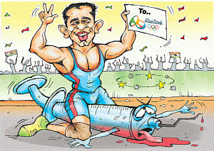 Narsingh wins NADA round