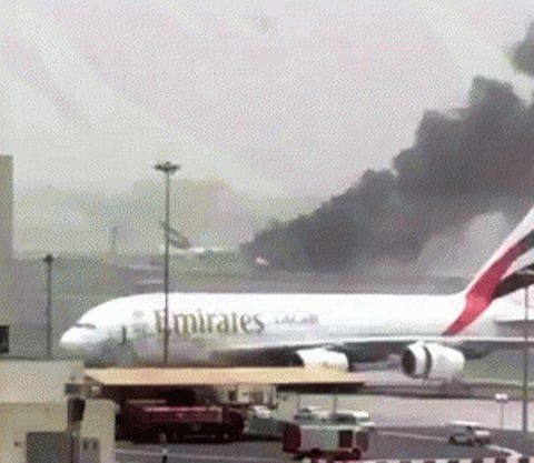 Mostly Indians on board Emirates flight that caught fire
