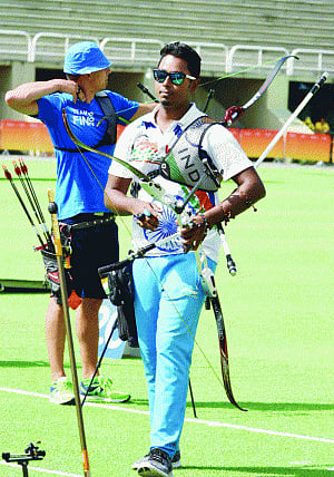 Up & down day at Archery