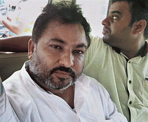 EX-BJP leader Dayashankar released from Mau jail