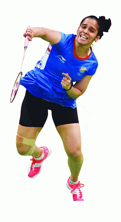 Heartbreak from Saina