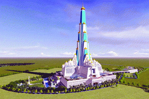 People of all faiths working under one roof for tallest temple