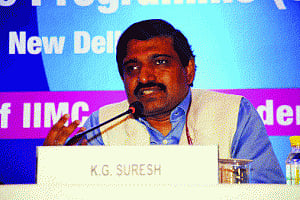 Steps on to restore glory of IIMC: Suresh